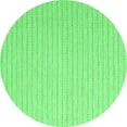 thumbnail image 1 of Ahgly Company Indoor Round Solid Green Modern Area Rugs, 8' Round, 1 of 1