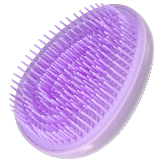 Scalp Massage Shampoo Brush for Women | Clean Scalp Thoroughly Scalp Easy Foaming | Ergonomic Design Home Salon Styling Tools（Purple）