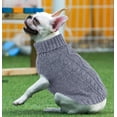 thumbnail image 2 of Dog Sweaters for Small Dogs Winter Dog Clothes Turtleneck Puppy Sweater Warm Pet Clothes Knitted Solid Cat Sweater Dogie Outfit, 2 of 5