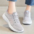thumbnail image 6 of XIMIN Women Thick Sole Mesh Breathable Air Cushion Casual Sneakers for Running Comfort Ortho Stretch Cushion Shoes Plantar Fasciitis with Arch Support, 6 of 8