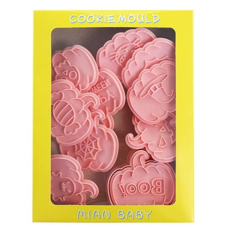 

10Pcs Cartoon Pumpkin Cake Decorating Tool Cookie Mold Baking Mold Cookie Cutting Biscuit Press