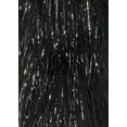 thumbnail image 3 of Leg Avenue Women's Furry Shimmer Leg Warmers, Black/Silver, One Size, 3 of 4