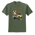 thumbnail image 2 of Wild Bobby, Driving Trucks and Taggin Bucks Retro Ford F150 Hunting, Cars and Trucks, Men Graphic Tee, Military Green, 4X-Large, 2 of 4