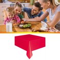 thumbnail image 1 of Disposable Tablecloth Home Hotel Restaurant Single Use Decorative Solid disposable table cover disposable Color Heat Insulation Table Cover, Red, 1 of 8