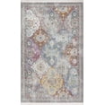 thumbnail image 1 of All-Over Floral Distressed Turkish Oriental Area Rug, 1 of 5