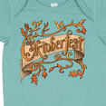 thumbnail image 4 of Inktastic Oktoberfest Banner with Orange Autumn Leaves Boys or Girls Baby Bodysuit, 4 of 5