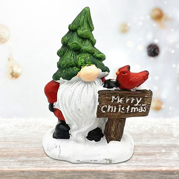 Adornos Para Árboles De Navidad Adornos De Mesa Para Invierno Estatuas De Enanos Navideños Adornos De Mesa Para Navidad Regalo Para Las Fiestas Navideñas