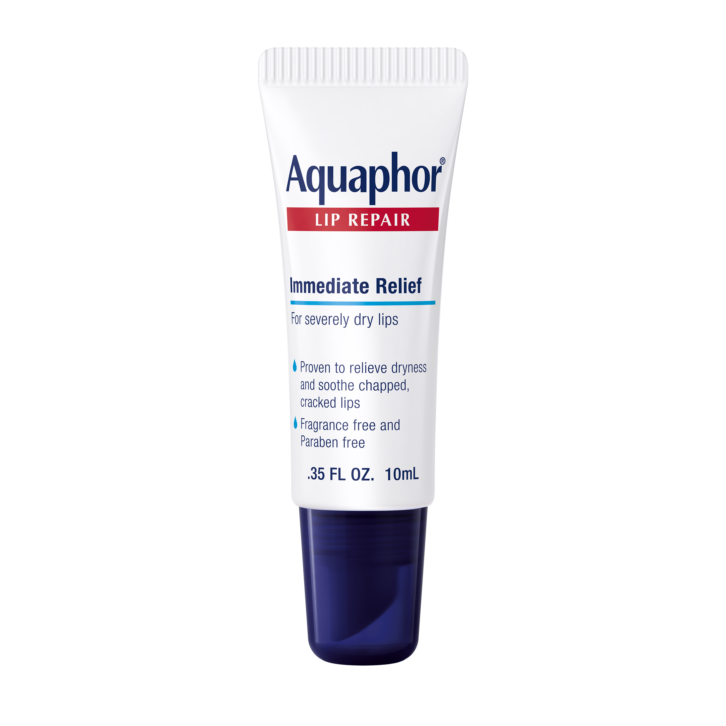 Aquaphor Lip Repair Ointment, Long-lasting Moisture to Soothe Dry Chapped Lips, .35 fl. oz. Tube - image 3 of 9