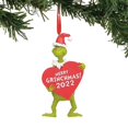 thumbnail image 3 of Árbol de Navidad Grinch, adorno de monstruo de piel verde, adorno de amor, regalo de adorno de resina, 3 of 5