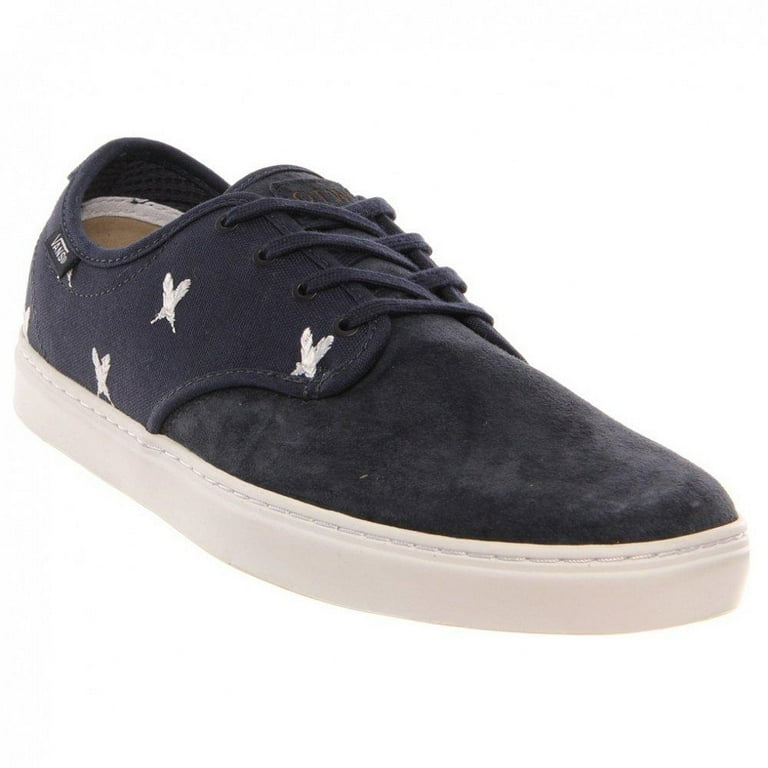 Vans Mens Otw Ludlow Canvas Leather Skateboarding Shoes Feathers