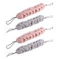 thumbnail image 2 of Nvzi 4Pcs Long Bath Sponge Creative Bath Shower Sponge Pouf-Grey+Pink, 2 of 4