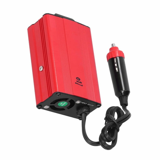 Inversor De Corriente De 300W, Puertos USB Duales Para Automóvil, Hogar, Exterior, De 12V A CA