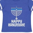 thumbnail image 4 of Inktastic Happy Hanukkah Menorah Boys or Girls Toddler T-Shirt, 4 of 5