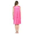 thumbnail image 3 of Casual Nights Women's Tricot Sheer Lace Sleeveless Nightgown, 3 of 4