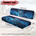 thumbnail image 7 of HUIACONG Sea Turtle UTV Seat Covers Waterproof Breathable 2 PSC UTV Seat Covers Non-Slip Soft Fit for Kawasaki Mule 4010, 7 of 7