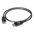 thumbnail image 2 of C2G 35ft DisplayPort Cable with Latches - M/M - DisplayPort cable - DisplayPort (M) to DisplayPort (M) - 35 ft - latched - black, 2 of 5