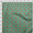 thumbnail image 4 of oneOone Polyester Spandex Teal Green Fabric Harvest Fabric For Sewing Printed Craft Fabric By The Yard 56 Inch Wide, 4 of 4