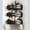 3 Tier, variant on 3-Tier No Drilling Shower Corner Shelf, Adhesive and Screw Mount Bathroom Corner Shower Caddy Organizer, PP Material No Hooks Space-Saving Storage Shelf with 24lbs Load Capacity, Black
