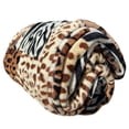 thumbnail image 5 of Super Soft Micro Plush Flannel Bed Safari Skin Print Blanket Queen, 5 of 5