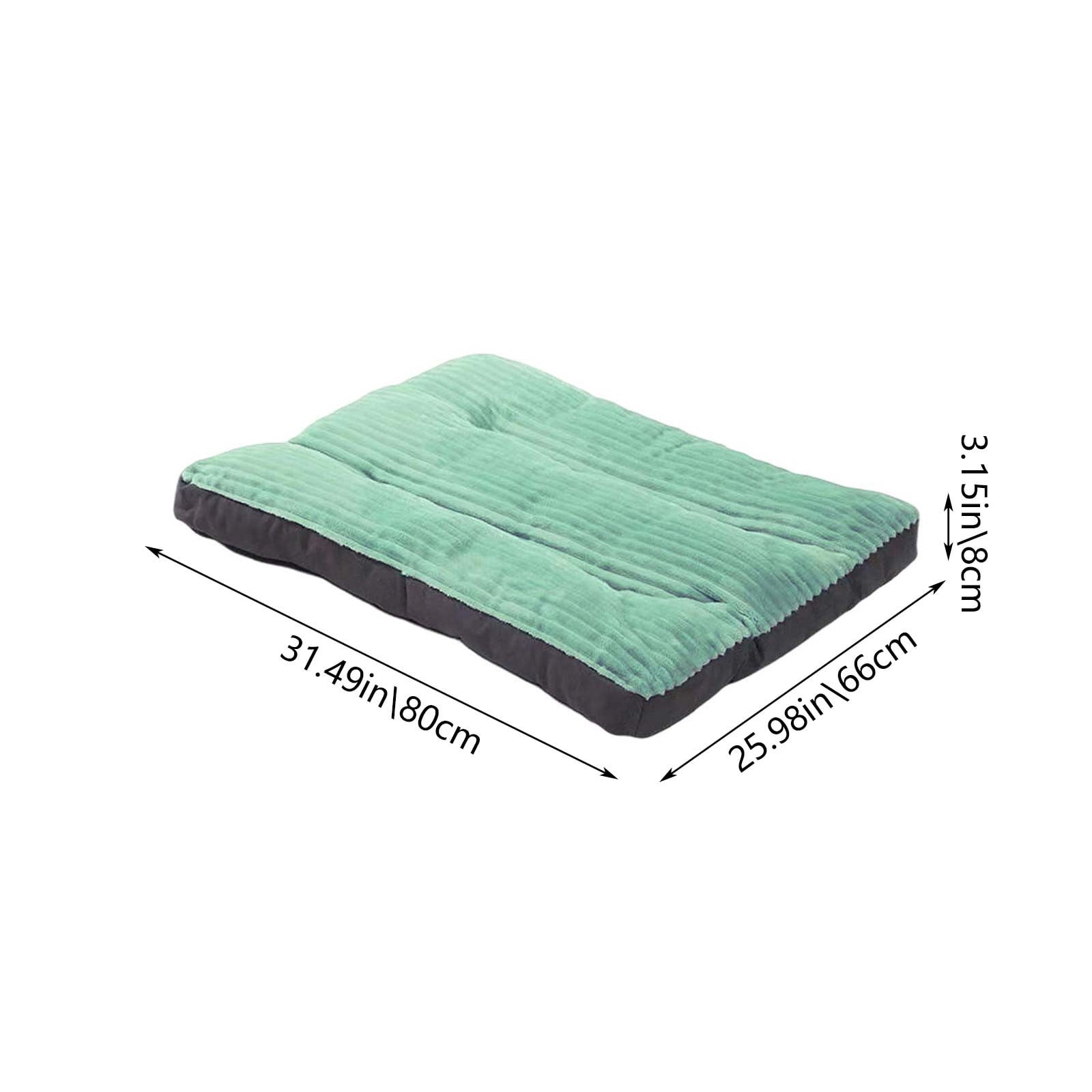 Winter Poetry Upgrade Extra Large Dog Bed, Washable Pet Mattress, Thick Cozy Cushion for Large Dogs, 39.37x29.52x3.14in M