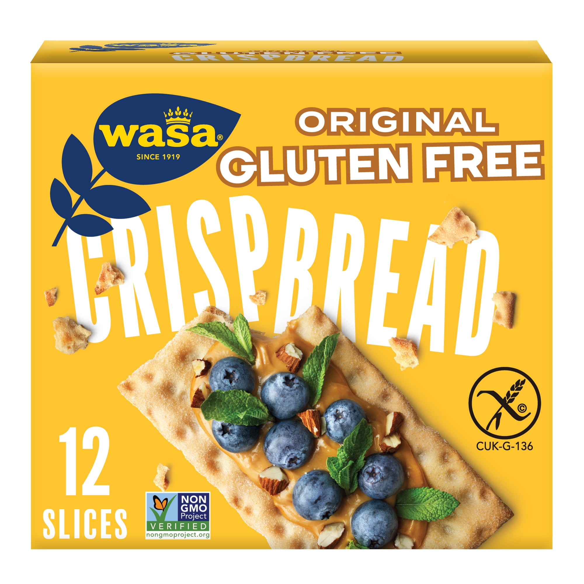 Wasa Swedish Style Gluten Free Original Crispbread 5.4 oz