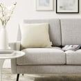thumbnail image 4 of Modway Enhance 18" Performance Velvet Throw Pillow in Ivory, 4 of 4