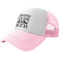 thumbnail image 2 of Mommy Needs A Beer Hat Adjustable Mesh Baseball Cap Funny Trucker Hats for Men Women, 2 of 8