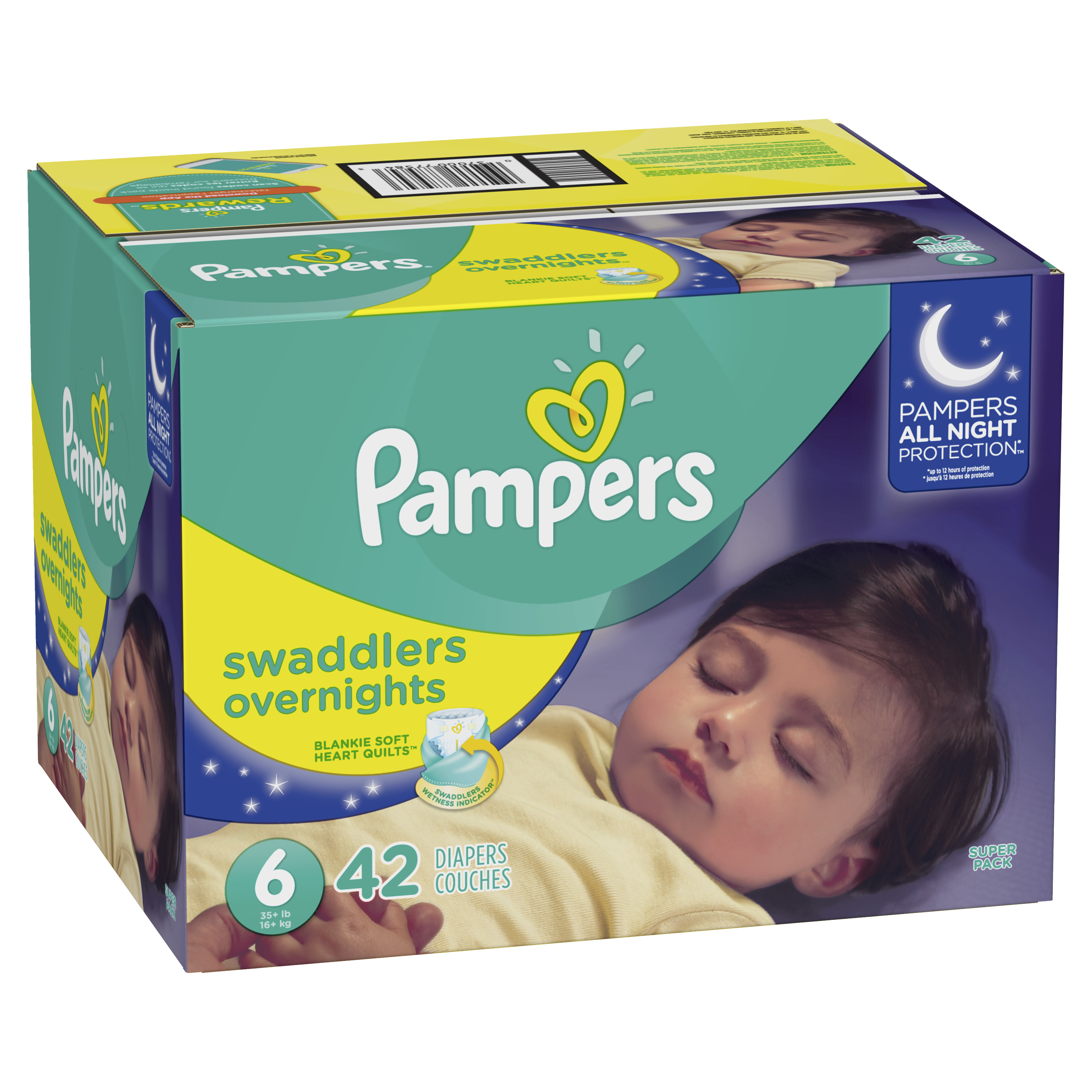 walmart pampers overnight