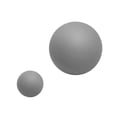 thumbnail image 2 of 2 pelotas de masaje de , pelotas de masaje para ejercicios de fitness, pelotas para fascitis desencadenante para pies, espalda, cuerpo, Gris, 2 of 9