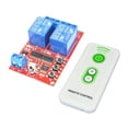 thumbnail image 1 of IR Remote Control Module Self-lock Interlocked 12V 2 Channel, 1 of 6