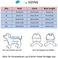 thumbnail image 4 of Nvzi Pijamas para perros pequeños y gatos, de seda suave, con solapa, para dormir, para todas las estaciones (rosa, M), 4 of 5