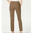 thumbnail image 2 of JM Collection Studded Pull On Tummy Control Pants Regular Short Lengths Espresso Roast S Short, 2 of 3