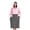 Pink+Grey, variant on Microfiber Hooded Bathrobe and Changing Robe for Men and Women, Quick-Dry Long Poncho Towel with 3/4 Sleeves and Large Front Pocket for Beach, Pool, Swimming and Surfing