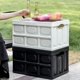 thumbnail image 5 of Caja de almacenamiento de picnic para acampar al aire libre Caja de almacenamiento de respaldo de coche plegable, 5 of 8