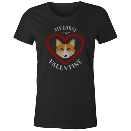 9 Crowns Tees Men's Women's My Pug is My Valentine Funny T-Shirt-Unisex