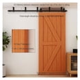 thumbnail image 4 of Ceiling Sliding Door Rail T Shape Roller Barn Door Hardware Kit, Rail Sliding Door For Interior Sliding Barn Door ,Long Lasting, 4 of 6