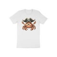 thumbnail image 6 of Funny Sea Creature Ocean Pirate Crab Hunting Sailor Gift T-Shirt Marine Seafood Pirate Crab Birthday Holiday Gifts Men Women Kids Tshirt, 6 of 10