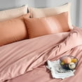 thumbnail image 5 of Flxxie 1800 Count Double Brushed Microfiber Envelope Pillowcases Set of 2, King, 20" x 36", Tan, 5 of 6