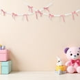 thumbnail image 4 of OUNONA 2Ud Banner De Guirnalda Rosa Con Para Ambientes Interiores Y Exteriores En Eventos, 4 of 8