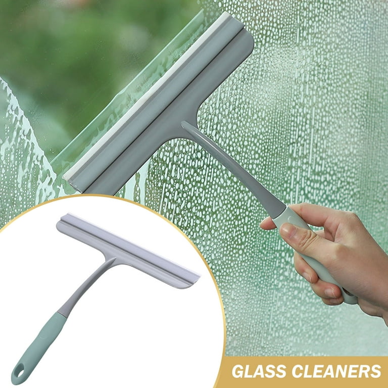 Pgeraug Glass squeegee Home Glass Scraper Car Glass Cleaner Window Cleaning  Floor Tile Wall Washing Brush Wiper For Bathroom Kitchen Car Office Other