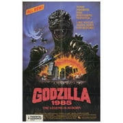 Pop Culture Graphics Godzilla 1985 Movie Poster Print, 27 x 40