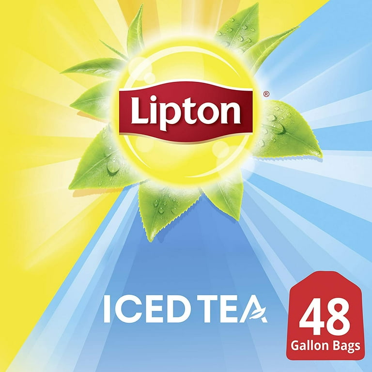 Lipton iced tea 48 2025 count gallon size tea bags