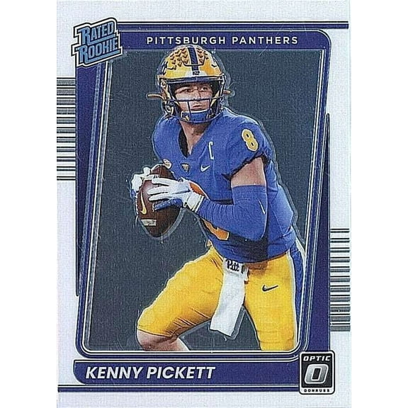 Collegiate 2022 Chronicles Donruss Optic Draft Picks Football    Kenny Pickett Trading Card (Rated Rookie) #7