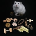 thumbnail image 4 of Juguetes para masticar conejos, juguetes para masticar hámster DIY Juguetes para el atención para conejo, conejillo de F SM SunniMix Juguetes de madera para hámster, 4 of 8