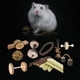 thumbnail image 4 of Juguetes de madera para conejillos de indias, accesorios de ejercicio, juego de juguetes para hámster, suministros para mascotas F, 4 of 9