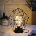 thumbnail image 1 of Lampe de table géométrique iron Art Home Decor light, 1 of 4