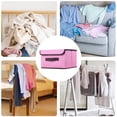 thumbnail image 4 of MOPOOR Storage Box Foldable Clothing Storage Box Case for Closet, Bedroom, Home,Fabric Decorative Storage Box Cube Organizer Container Baskes with Handles Divider for Bedroom Closet Living Room, 4 of 6
