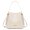 Beige, variant on Hobo Purse for Women Bucket Shoulder Bag with Crossbody Strap, Dark Brown