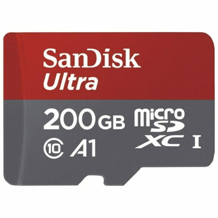Sandisk Ultra 200GB Memory Card for Galaxy A51, A01 Phones - High Speed MicroSD Class 10 MicroSDXC J1O for Samsung Galaxy A01 / A51
