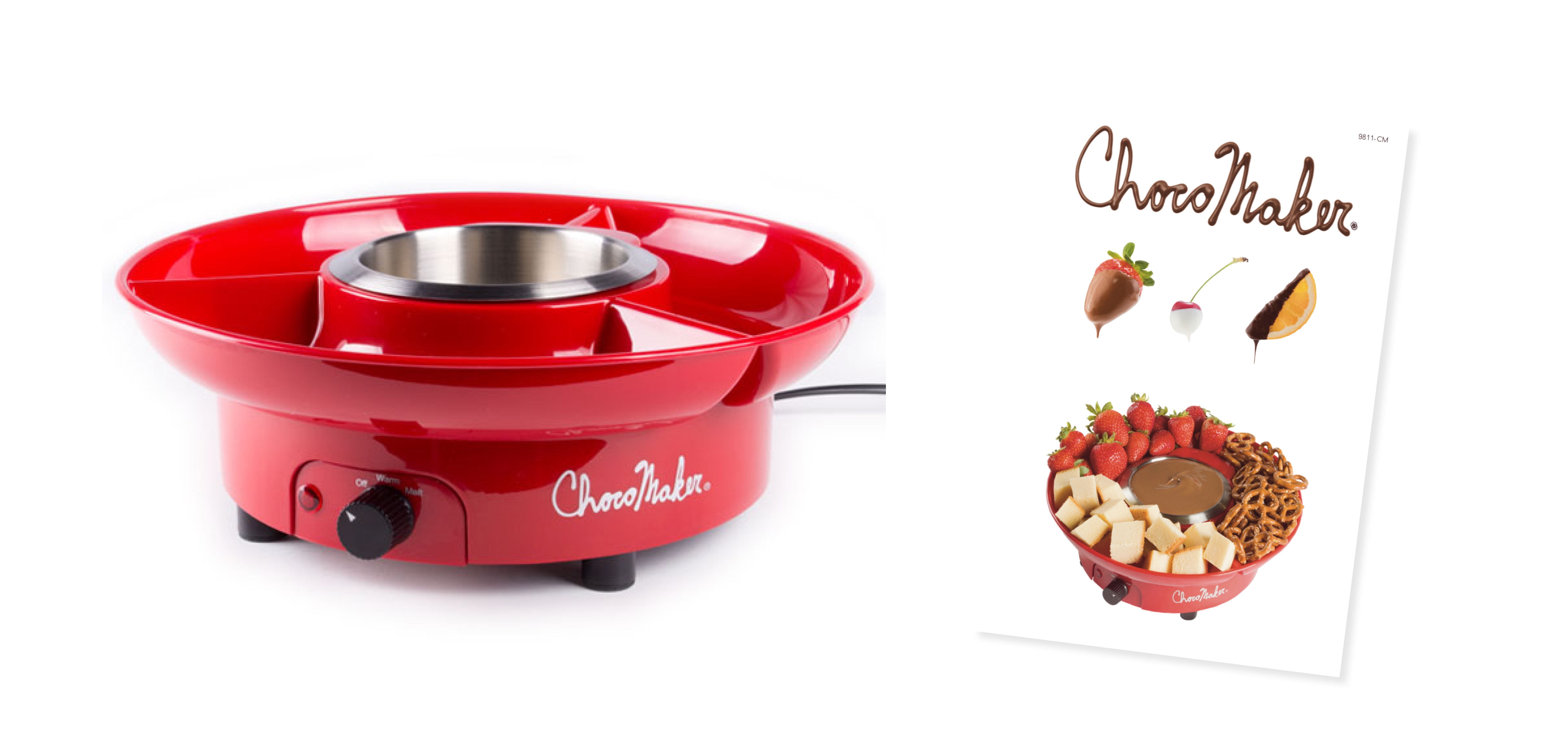 Fondue à chocolat 4 personnes 500 ml 70 W - DOMO DO915CH